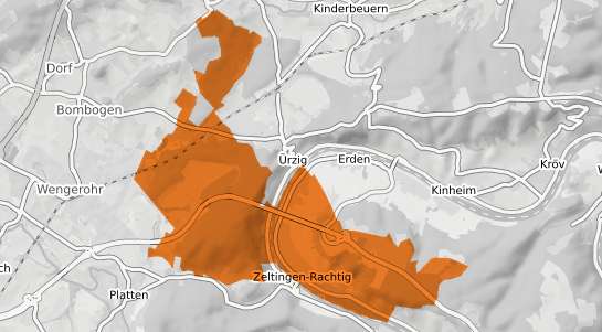 Mietspiegelkarte Zeltingen Rachtig